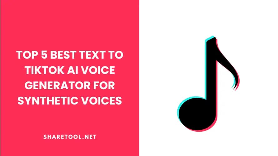 Top 5 Best Text To Tiktok AI Voice Generator For Synthetic Voices